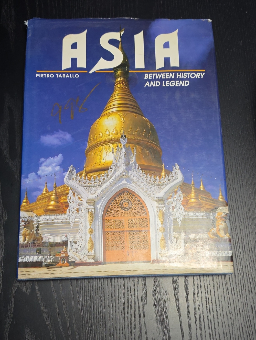Asia: Between History and Legend - Blue & Gold Hardcover Book